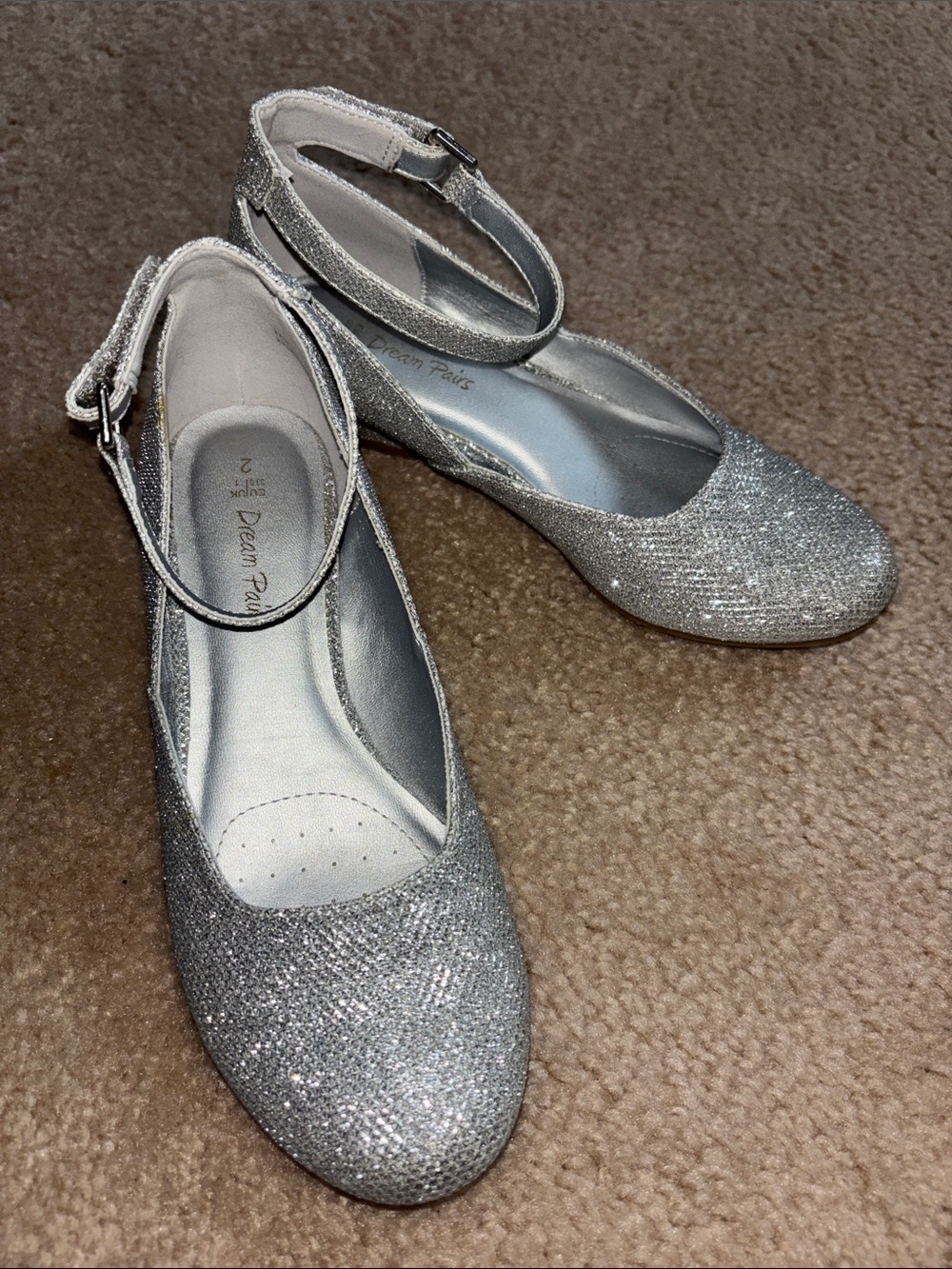 Girls sparkle shoes
